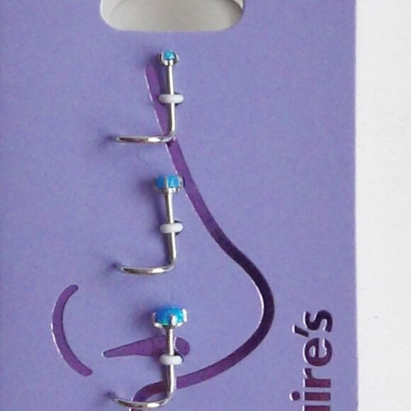 Claire's Bundle of 3 Packages Stainless Steel Nose Jewelry Mostly Studs - Picture 7 of 13